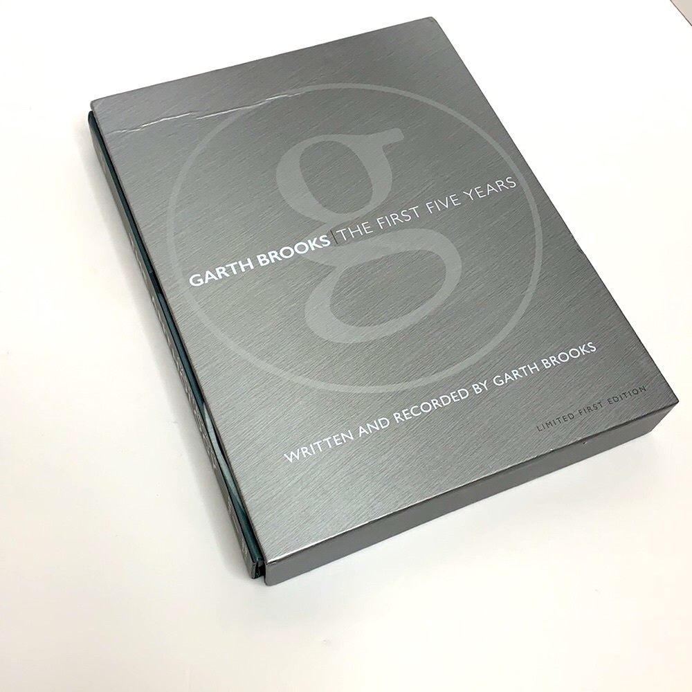 Book | Garth Brooks The First Five Years Book Box | Limited Edition Box Set Gift